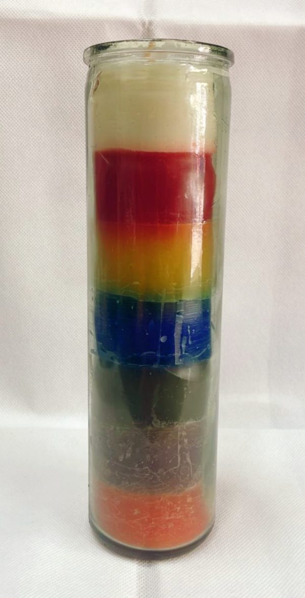 Veladora Religiosa Holy Candle 350 g. 7 colores